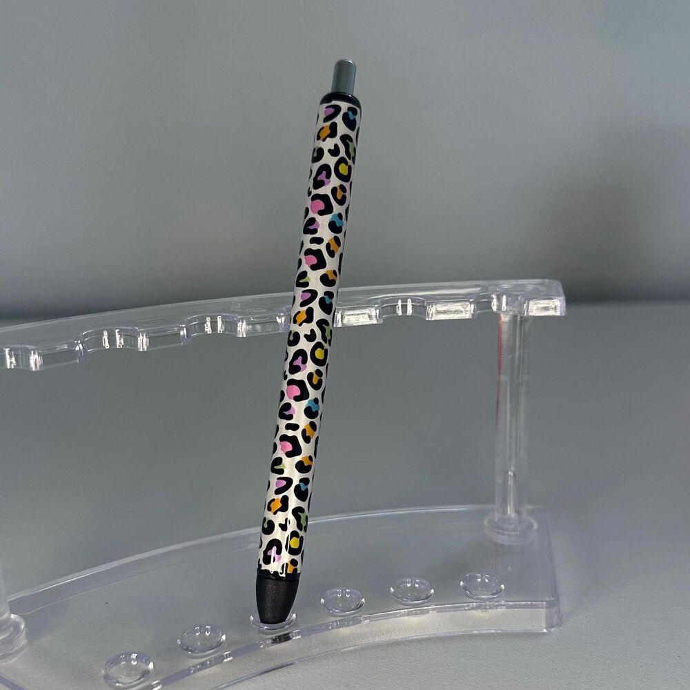 Cheetah print multiple color Inkjoy Personalized Pens